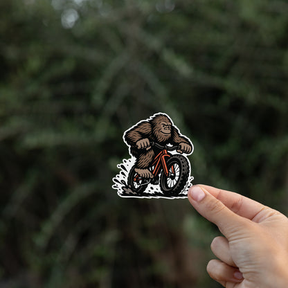 Bigfoot Mountain Bike Sticker