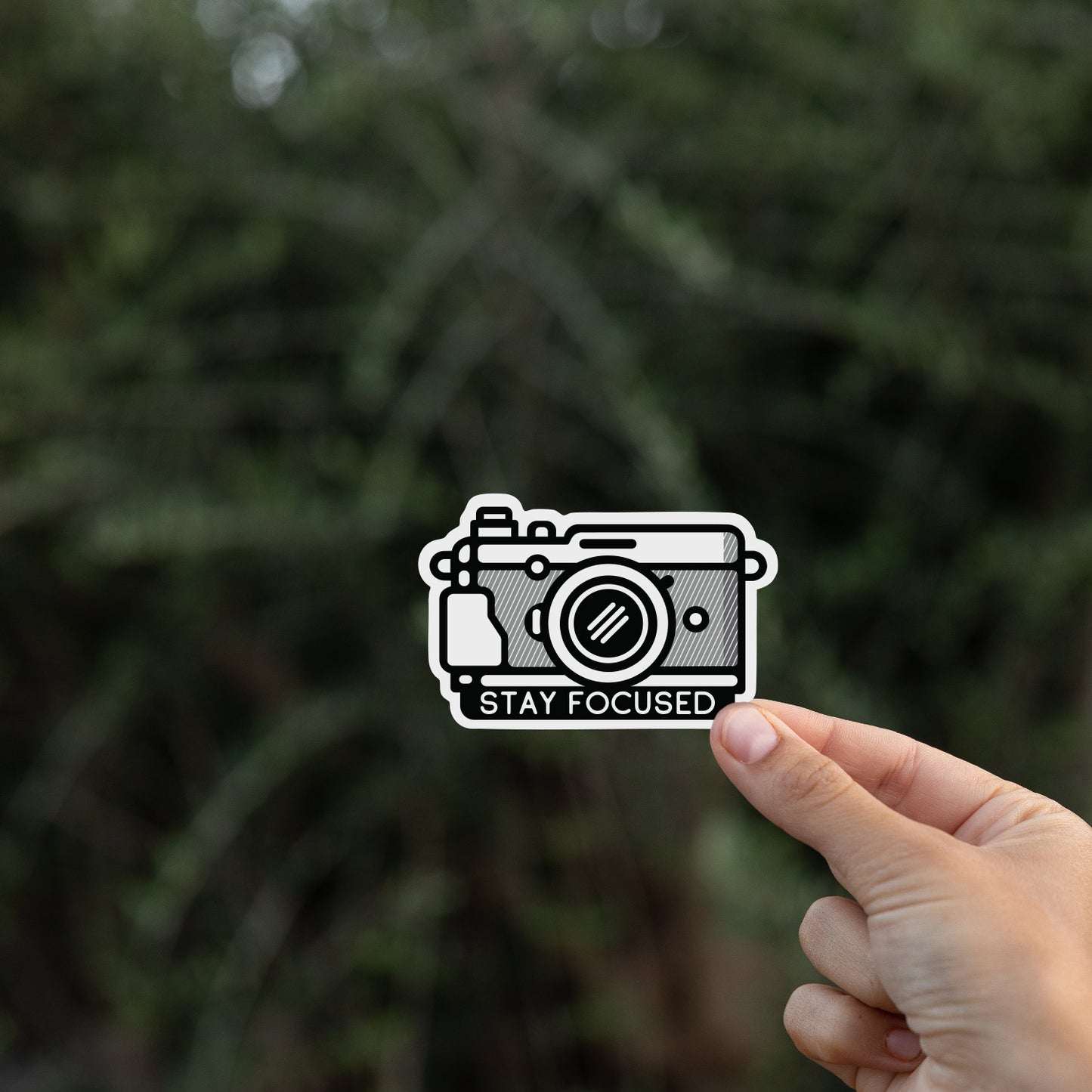 Stay Focused Sticker