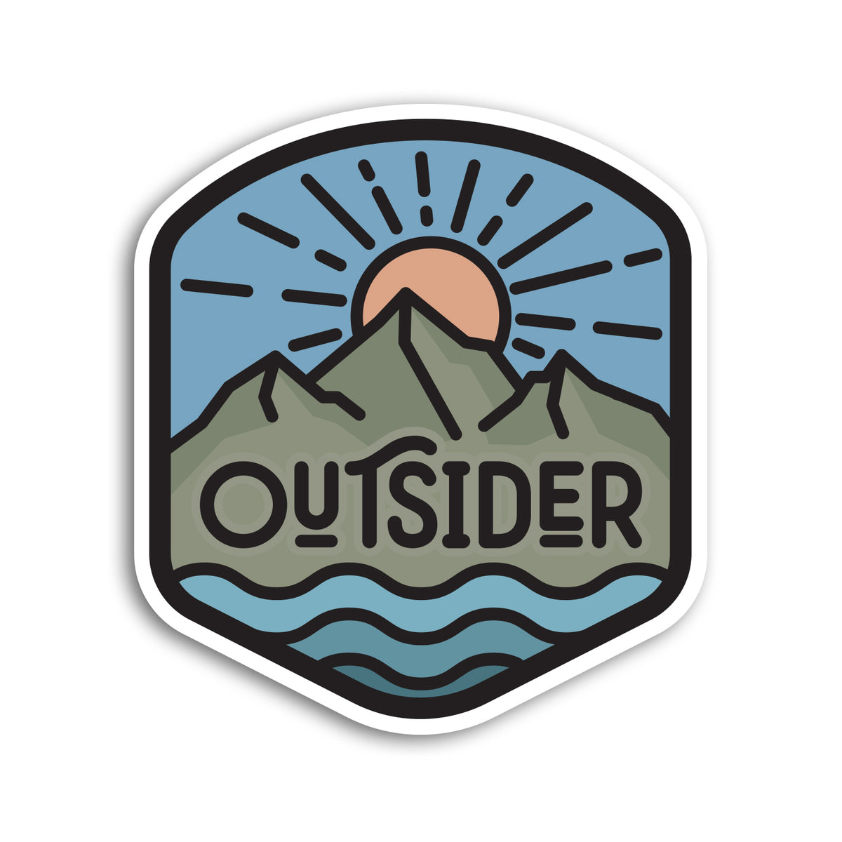 Outsider Sticker