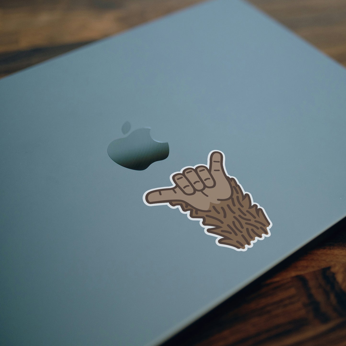 Bigfoot Hang Loose Sticker