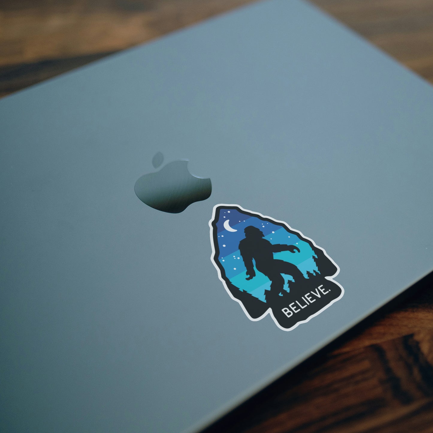 Bigfoot Believe Sticker