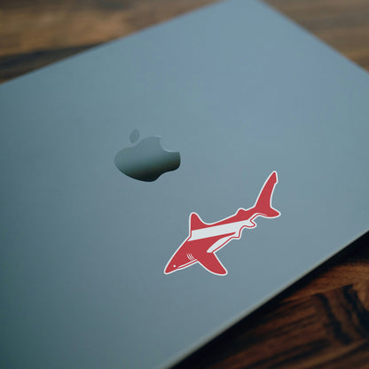 Scuba Dive Shark Sticker
