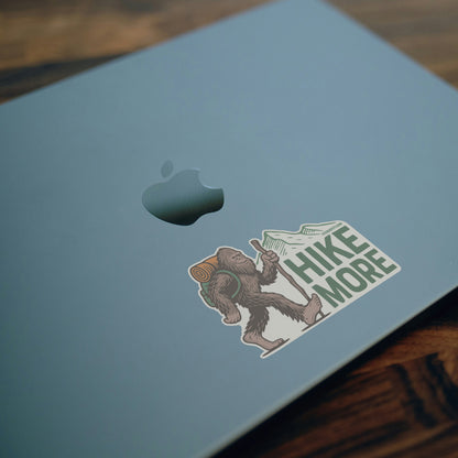 Bigfoot Hike More Sticker