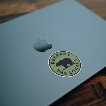 Respect The Locals Sticker