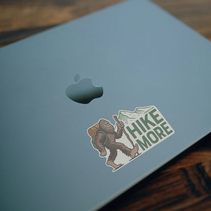 Bigfoot Hike More Sticker