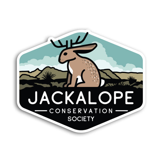 Jackalope Conservation Society Sticker