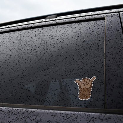 Bigfoot Hang Loose Sticker
