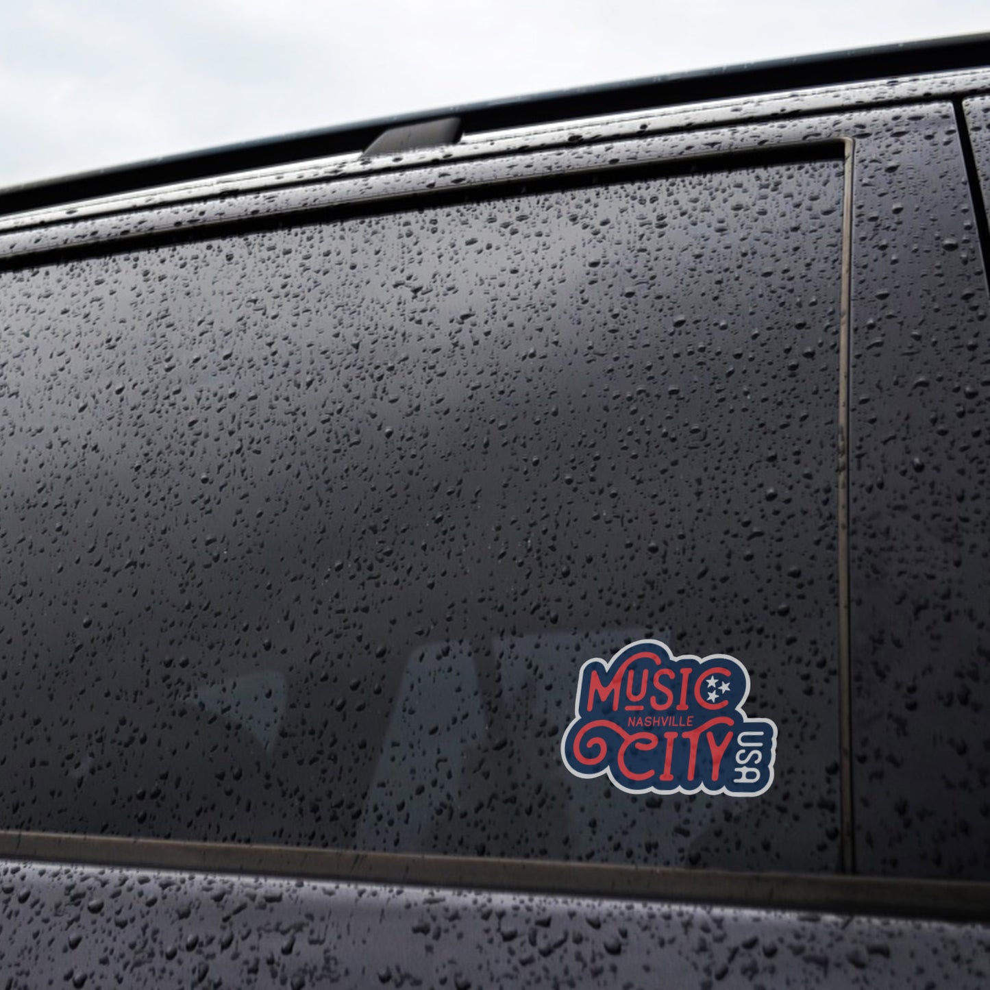 Music City Nashville USA Sticker