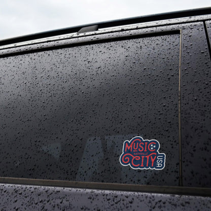 Music City Nashville USA Sticker