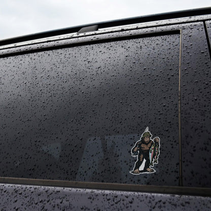 Bigfoot Fishing Sticker