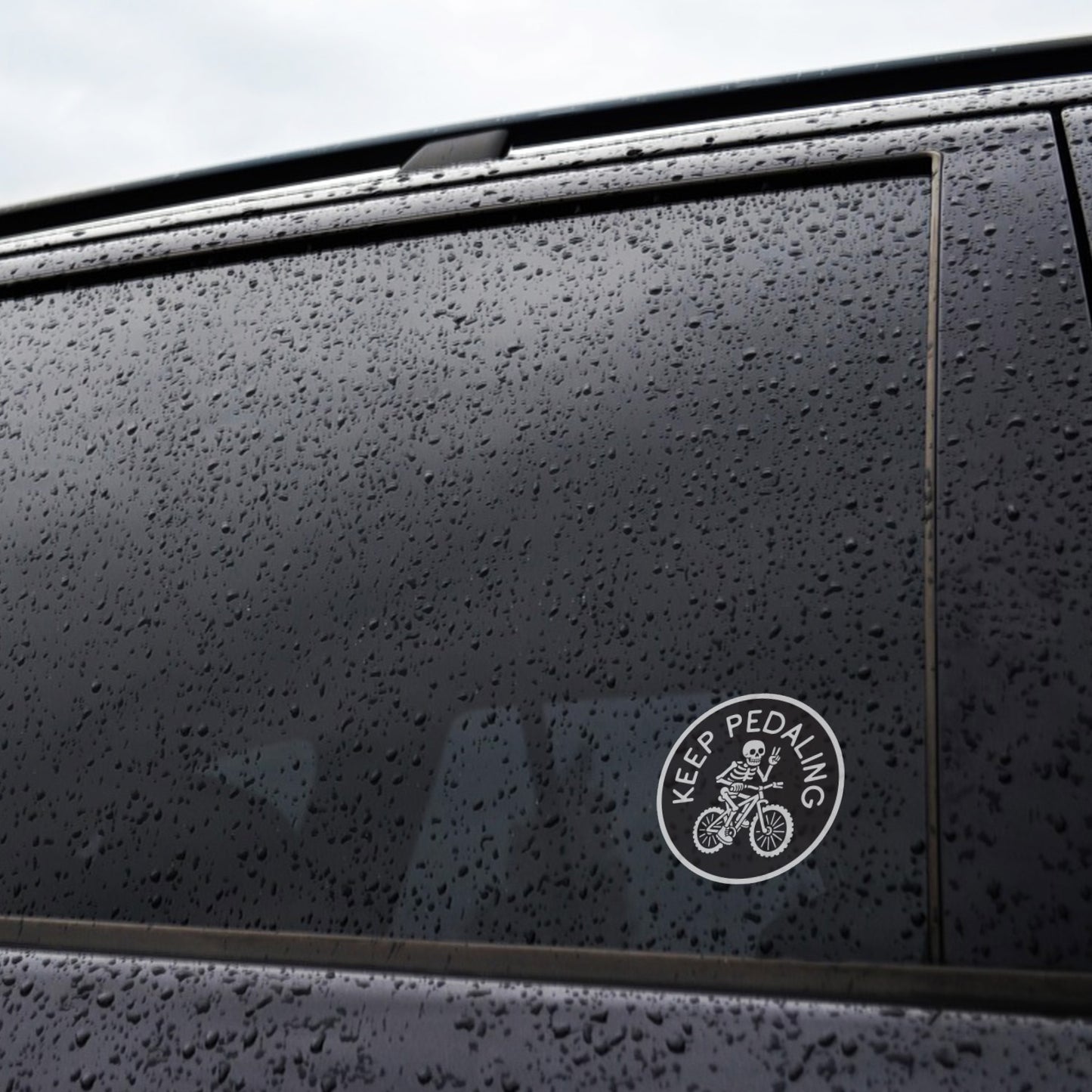 Keep Pedaling Sticker