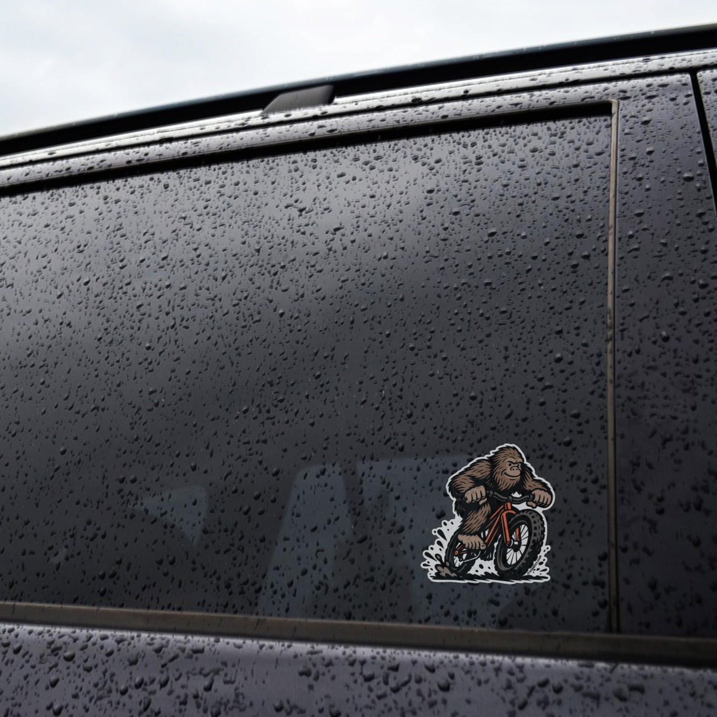 Bigfoot Mountain Bike Sticker
