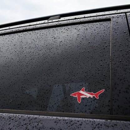 Scuba Dive Shark Sticker