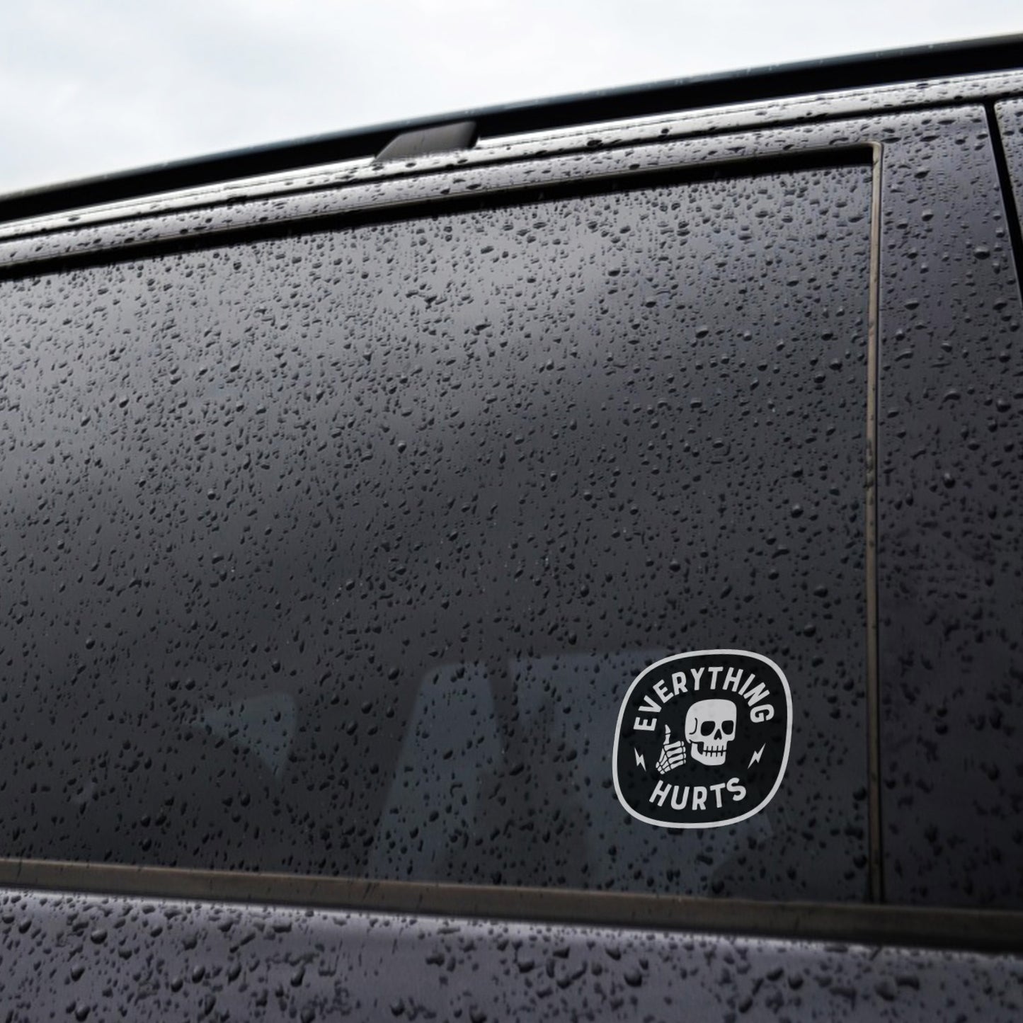 Everything Hurts Sticker