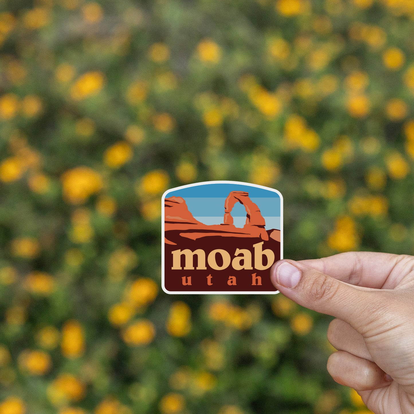 Moab Utah Sticker
