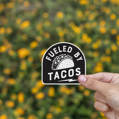 Fueled By Tacos Sticker