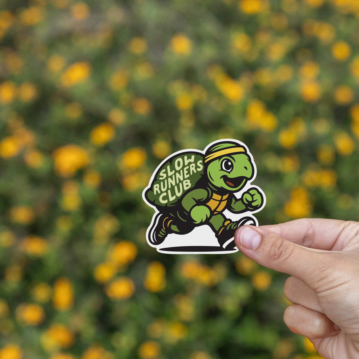 Slow Runners Club Sticker