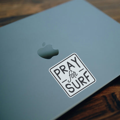 Pray for Surf Sticker