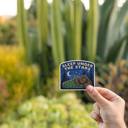 Sleep Under The Stars Sticker