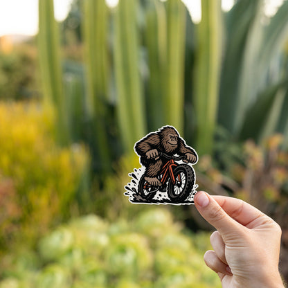 Bigfoot Mountain Bike Sticker