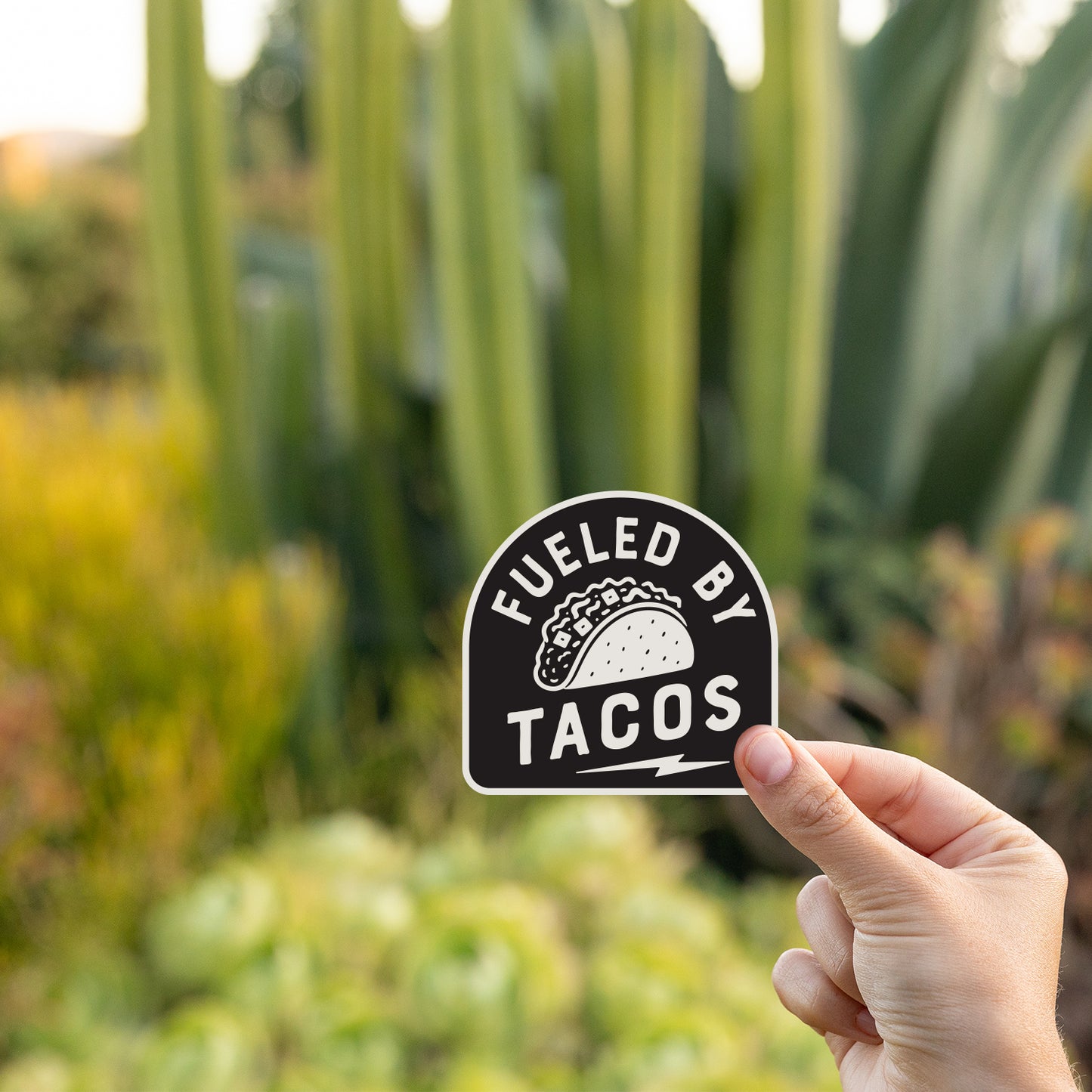 Fueled By Tacos Sticker