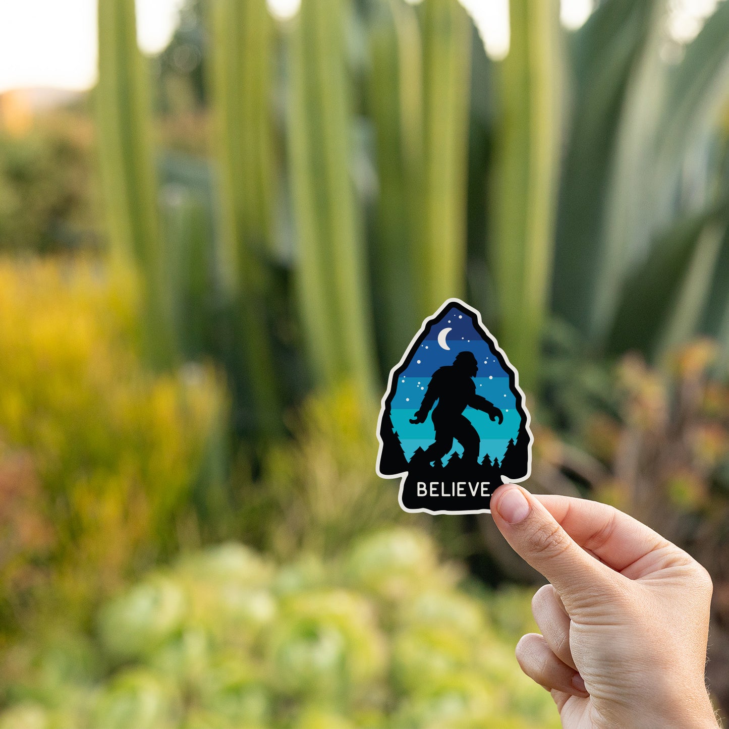 Bigfoot Believe Sticker