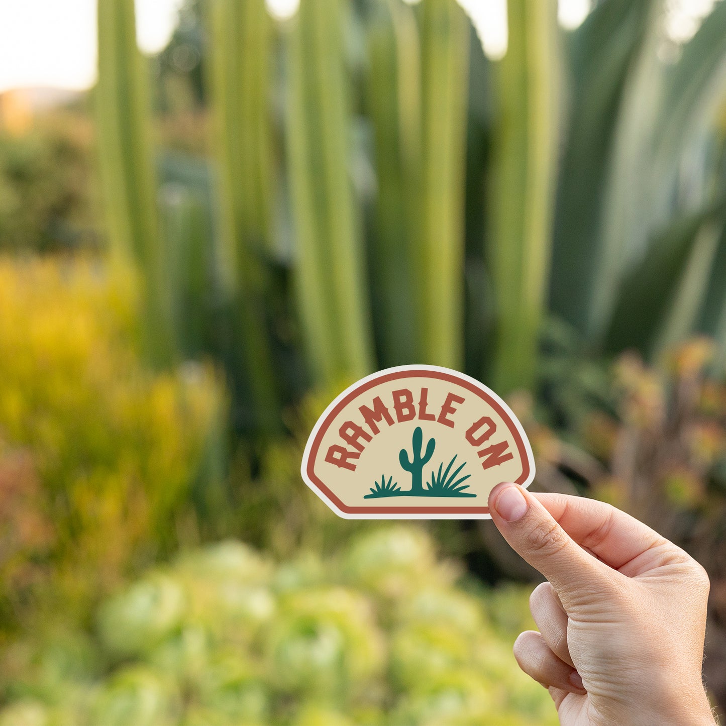Ramble On Sticker