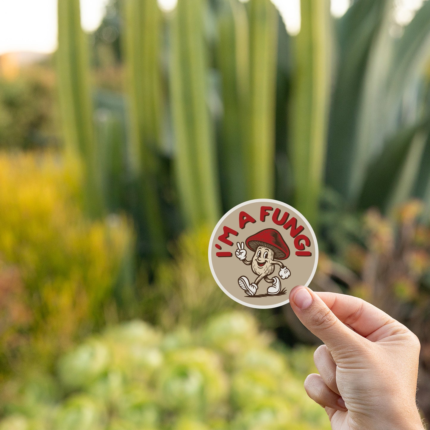 I'm a Fungi Sticker
