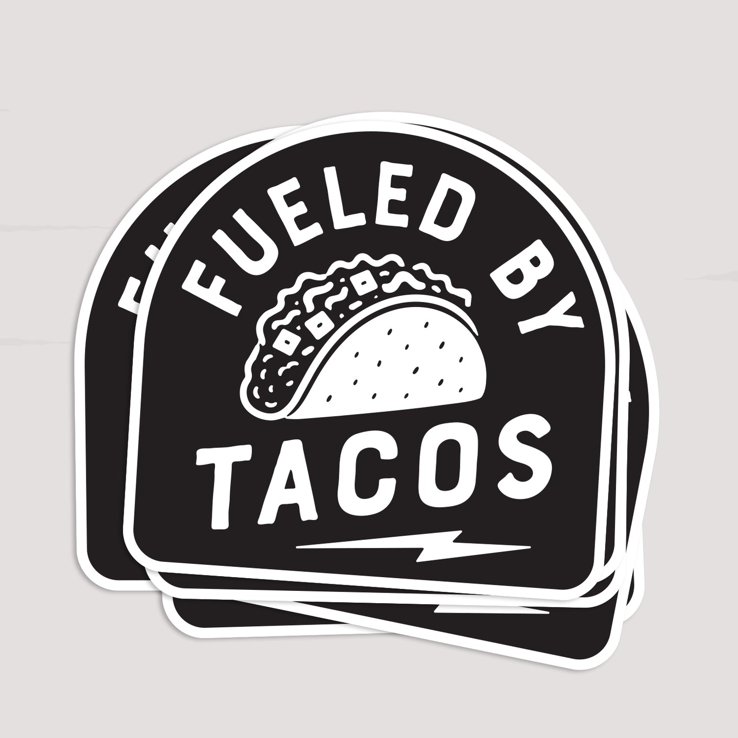 Fueled By Tacos Sticker