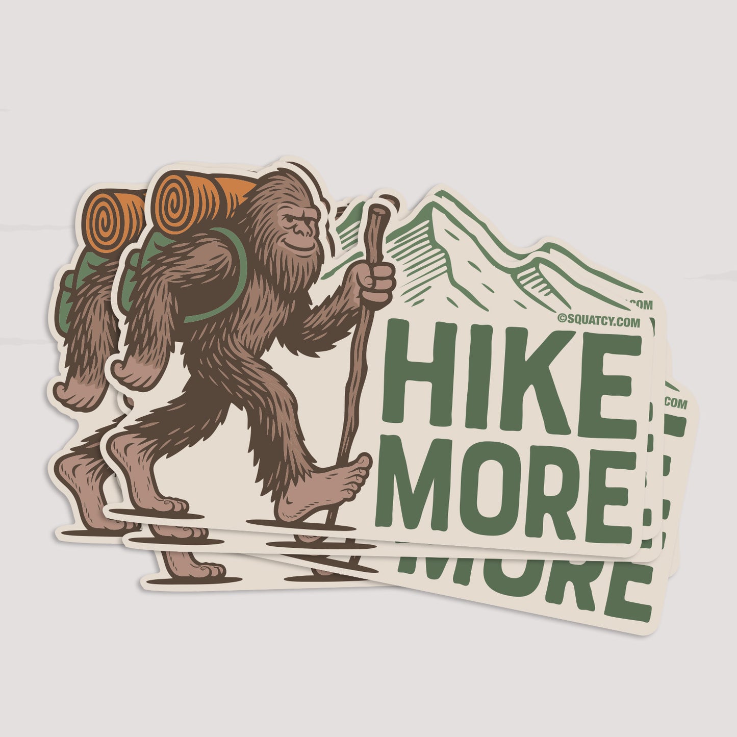 Bigfoot Hike More Sticker