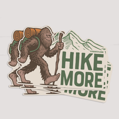 Bigfoot Hike More Sticker