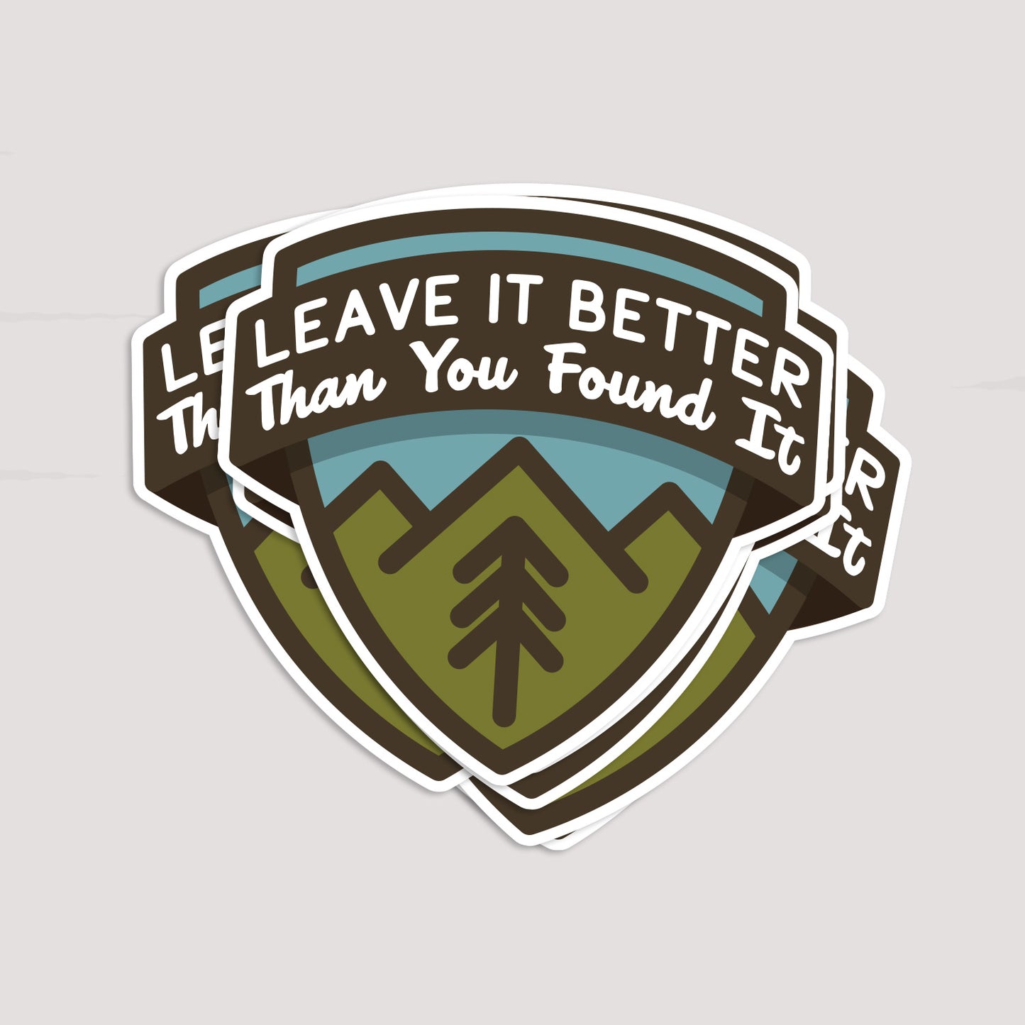 Leave it Better Sticker