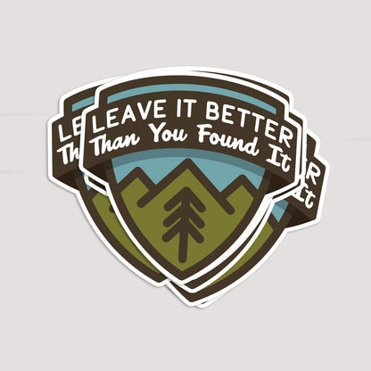 Leave it Better Sticker