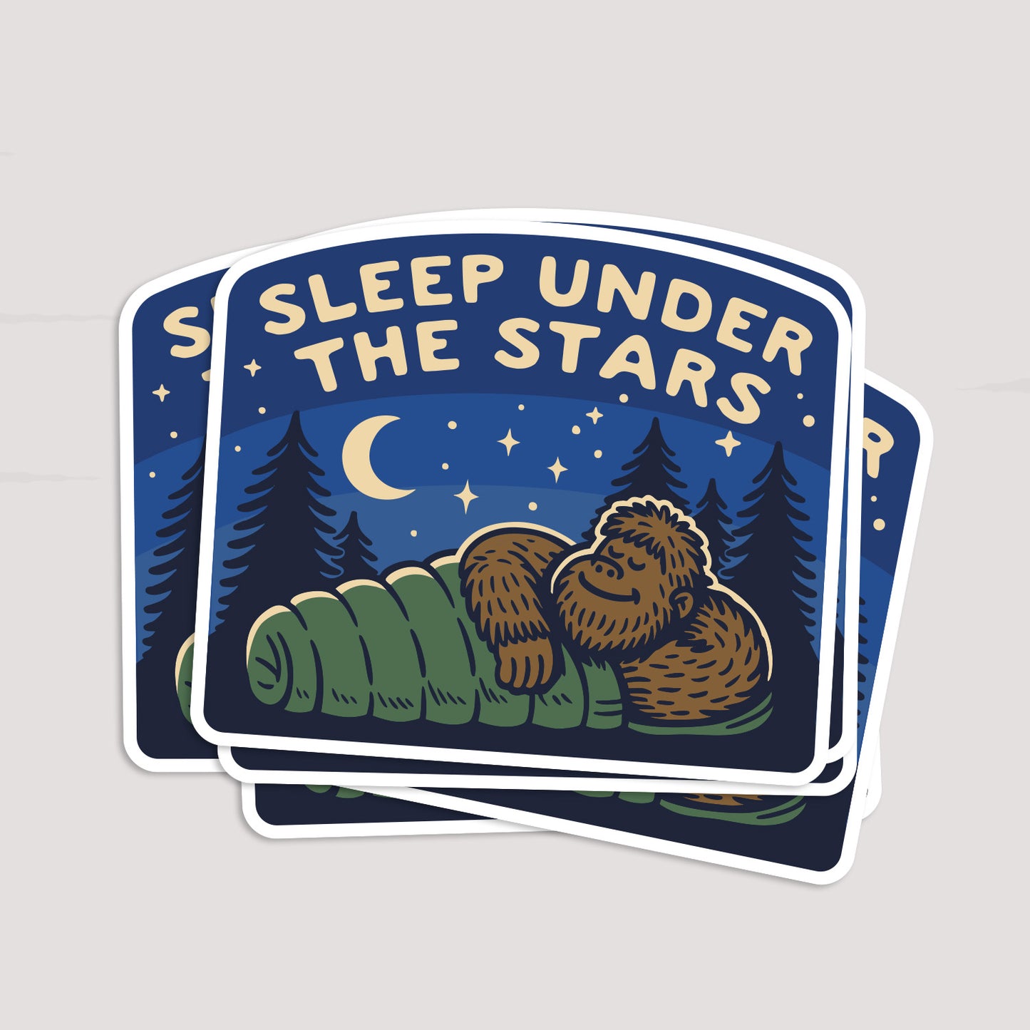 Sleep Under The Stars Sticker