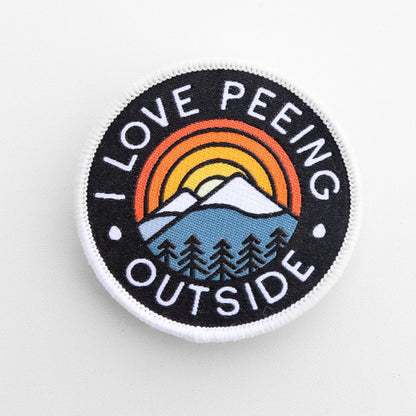 I Love Peeing Outside Patch