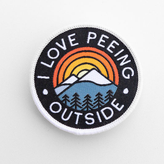 I Love Peeing Outside Patch