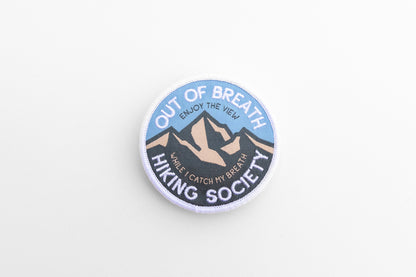 Out of Breath Hiking Patch