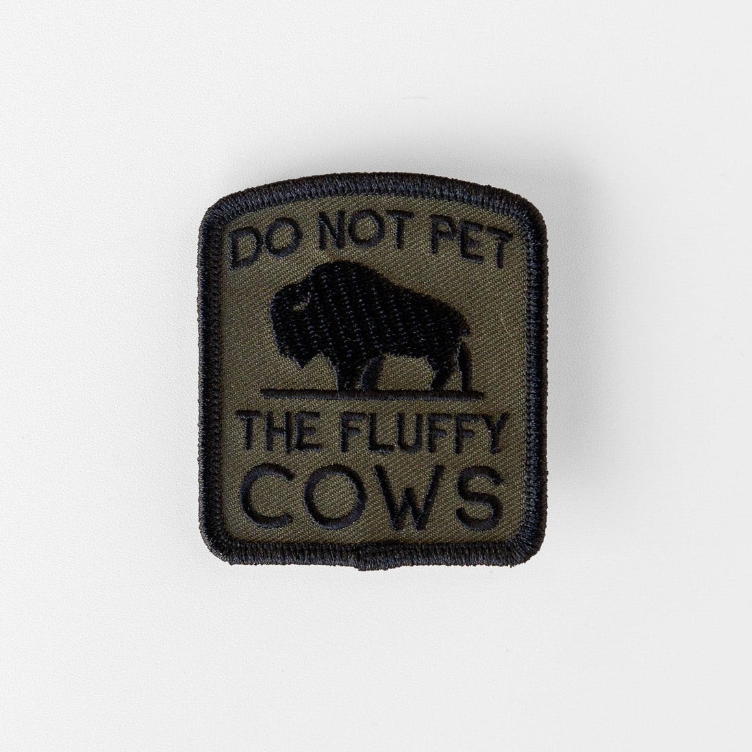Do Not Pet The Fluffy Cows Patch