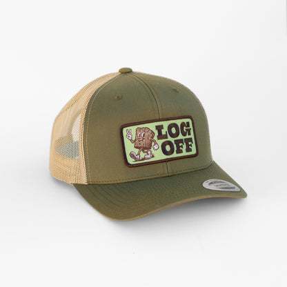 Log Off Trucker Hat