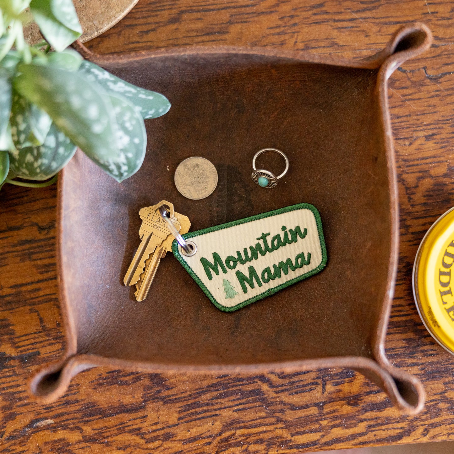 Mountain Mamma Patch Keychain