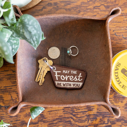 May the Forest Be With You Patch Keychain