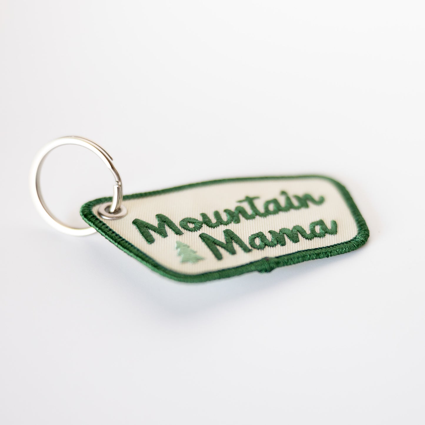 Mountain Mamma Patch Keychain