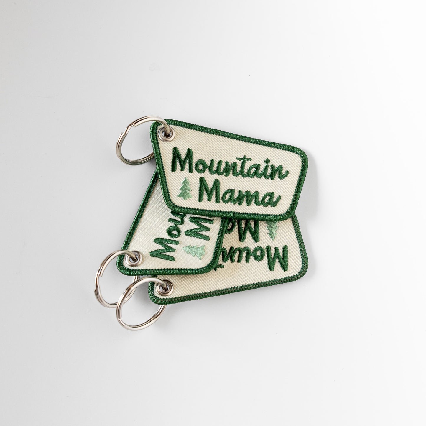 Mountain Mamma Patch Keychain