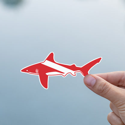 Scuba Dive Shark Sticker