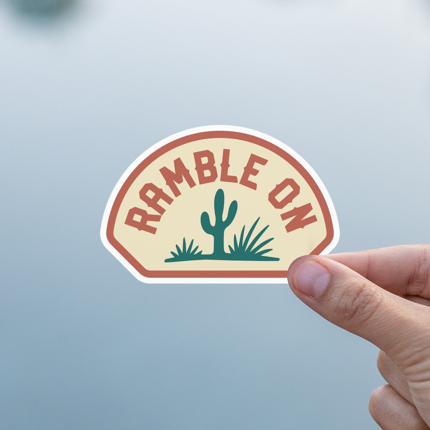 Ramble On Sticker