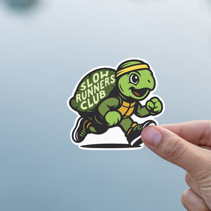Slow Runners Club Sticker