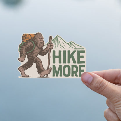 Bigfoot Hike More Sticker