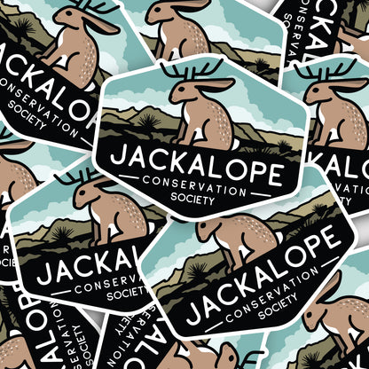 Jackalope Conservation Society Sticker