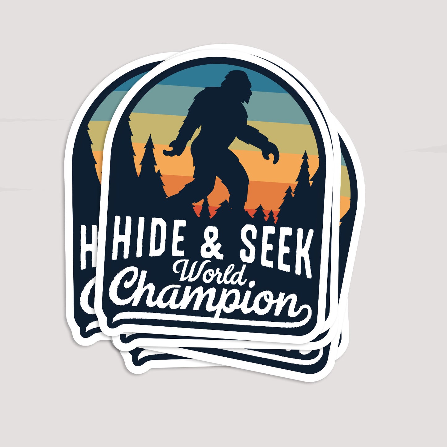 Hide & Seek World Champion Sticker