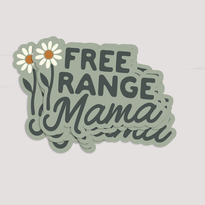 Free Range Mama Sticker